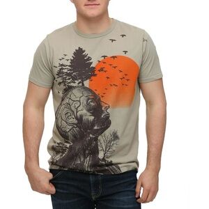 New Junk Food The Hangover Alan Human Tree Cosplay Costume Replica T Shirt Sz L
